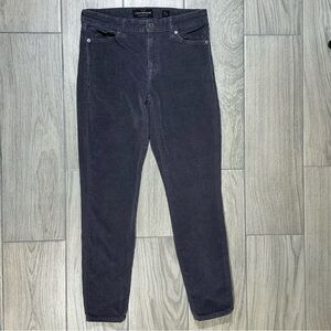 LUCKY BRAND Gray AVA SKINNY Cords Corduroy Jeans 4
